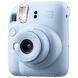 Фотоапарат Fujifilm Instax Mini 12 (Pastel Blue) + Фотобумага (20 шт.) 00005823 фото 1