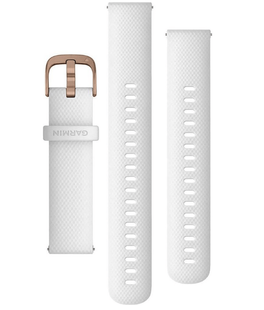 Ремінець силіконовий Garmin Quick Release 18 мм White Rose Gold 010-12932-0F 00007524 фото