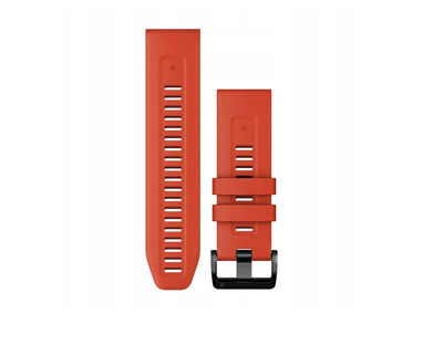 Ремінець Garmin QuickFit 26 мм Flame red silicone band 010-13117-04 00007475 фото