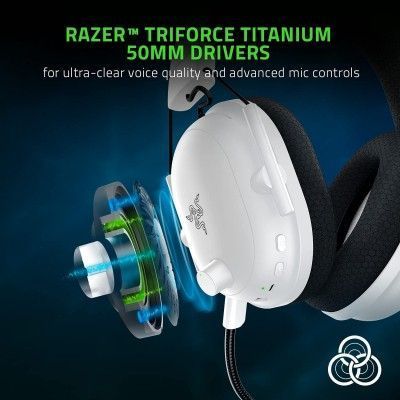 Игровая гарнитура Razer Blackshark V2 Pro WL White Edition (RZ04-03220300-R3M1) 00000101 фото