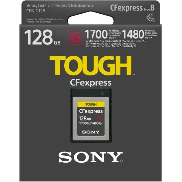 Карта пам'яті Sony 128GB CFexpress Type B Tough 00006412 фото
