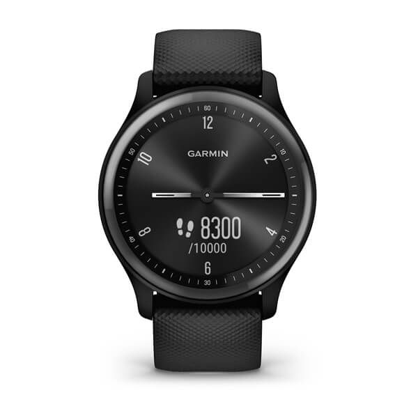 Фитнес часы Garmin vivomove Sport Black Case с силиконовым ремешком 010-02566-00 00007626 фото