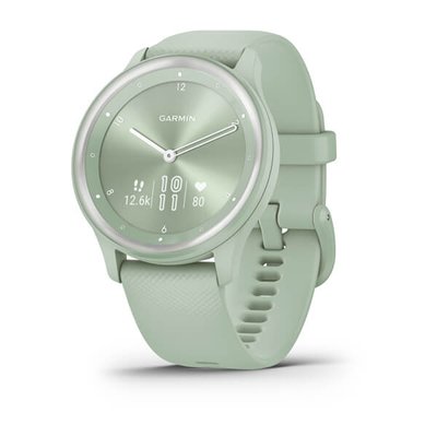 Фитнес часы Garmin vivomove Sport Cool Mint с силиконовым ремешком 010-02566-03 00007627 фото