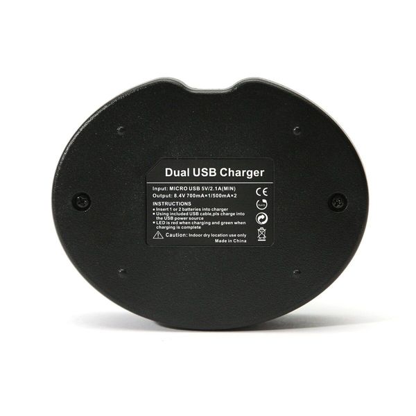 Зарядний пристрій PowerPlant Dual Nikon EN-EL15 для двох акумуляторів 00006288 фото
