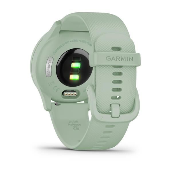 Фітнес годинник Garmin vivomove Sport Cool Mint з силіконовим ремінцем 010-02566-03 00007627 фото