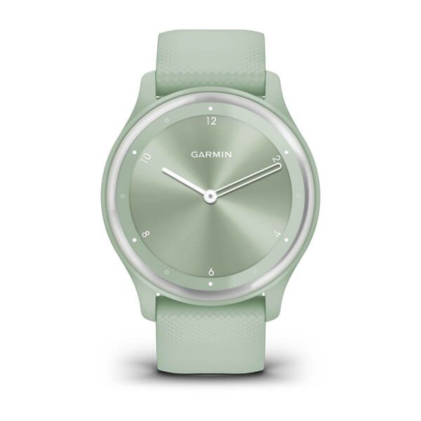 Фітнес годинник Garmin vivomove Sport Cool Mint з силіконовим ремінцем 010-02566-03 00007627 фото