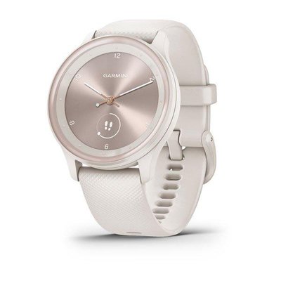 Фитнес часы Garmin vivomove Sport Ivory с силиконовым ремешком 010-02566-01 00007628 фото