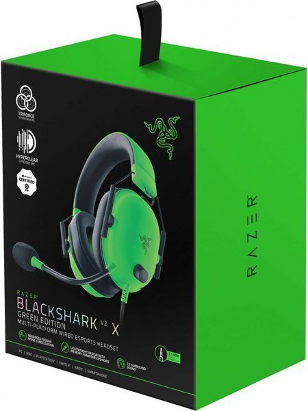 Ігрова гарнітура Razer Blackshark V2 X Green (RZ04-03240600-R3M1) 00000104 фото