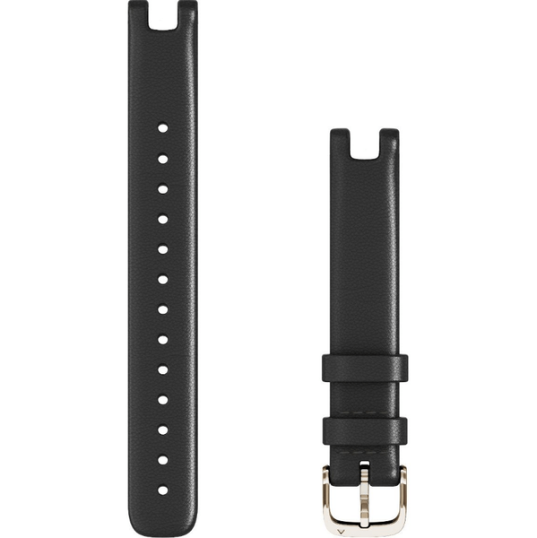 Ремешок Garmin Lily black Italian leather band 010-13068-A1 00007479 фото