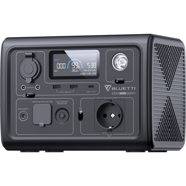 Зарядна станція BLUETTI EB3A Portable Power Station (PB930784) 00007769 фото