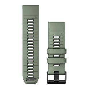 Ремешок Garmin fenix 8 QuickFit 26 мм Willow/Graphite силиконовый (010-13393-04) 00008017 фото