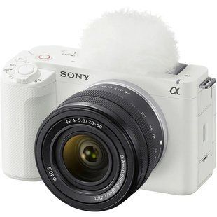 Бездзеркальний фотоапарат Sony ZV-E1 kit 28-60mm White (ZVE1LW.CEC) 00009205 фото