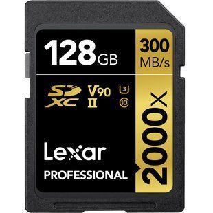 Карта пам'яті Lexar 128GB Professional 2000x UHS-II SDXC 00006418 фото
