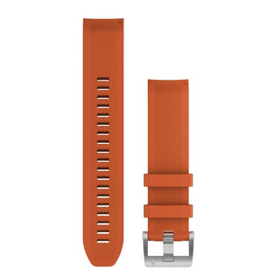 Ремешок Garmin MARQ QuickFit 22 мм Orange силиконовый 010-12738-34 00007481 фото