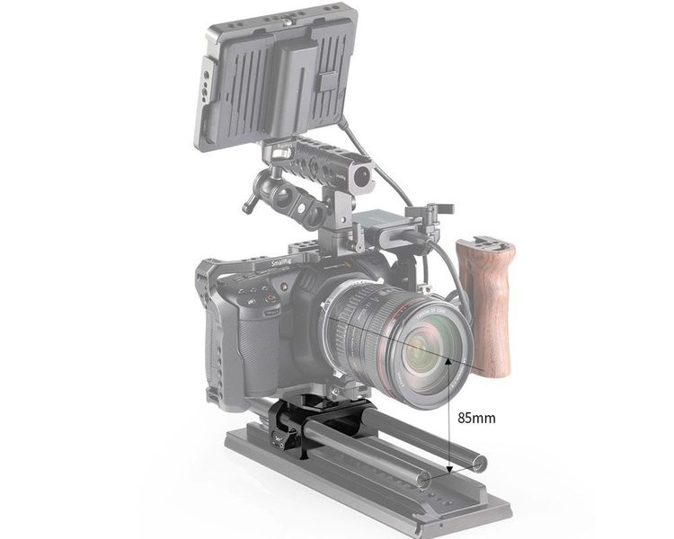 Базовая Площадка SmallRig Baseplate For Blackmagic Pocket Cinema Camera 4K/6K (DBM2266B) 00006995 фото