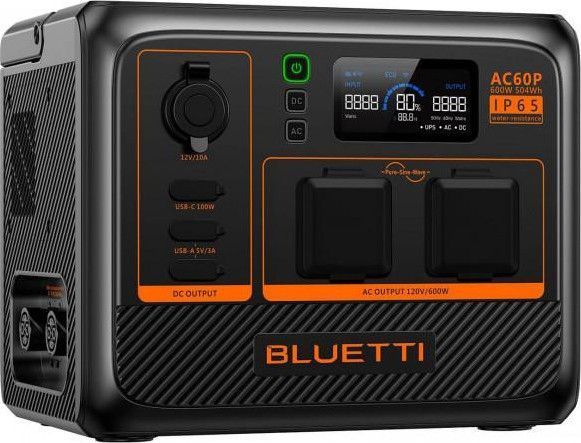 Зарядная станция BLUETTI AC60P 504Wh 600W 00007772 фото