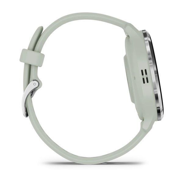 Спортивний годинник Garmin Venu 3S Sage Gray Passivated з силіконовим ремінцем (010-02785-01) 00007682 фото
