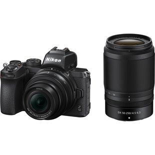 Бездзеркальний фотоапарат Nikon Z50 kit 16-50mm + 50-250mm VR (VOA050K002) 00005683 фото