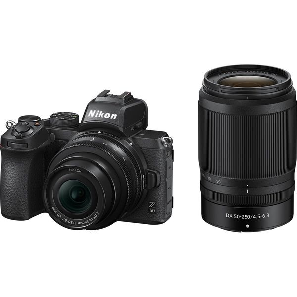 Фотоапарат Nikon Z50 kit 16-50mm + 50-250mm VR (VOA050K002) 00005683 фото