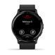 Спортивний годинник Garmin Venu 3 Black з чорним шкіряним ремінцем (010-02784-52) 00007683 фото 2