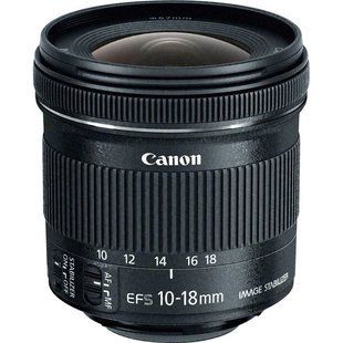 Ширококутний об'єктив Canon EF-S 10-18mm f/4,5-5,6 STM (9519B005) 00006048 фото
