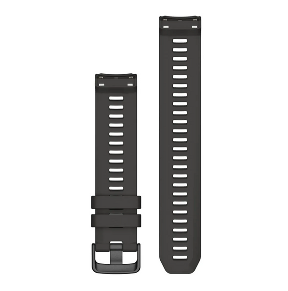 Ремешок силіконовий Garmin Instinct 22 мм Graphite Camo 010-13105-04 00007548 фото