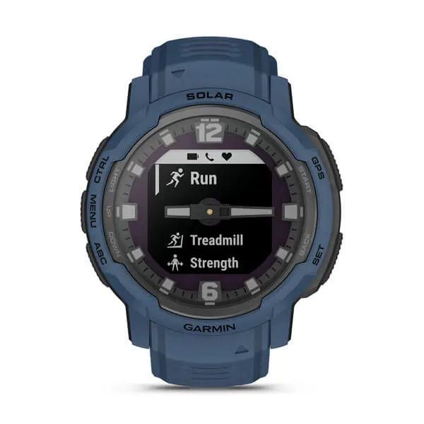 Годинник-навігатор Garmin Instinct Crossover Solar синій (010-02730-02) 00007648 фото