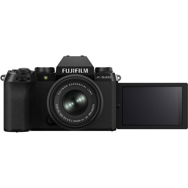 Бездзеркальний фотоапарат Fujifilm X-S20 kit 15-45mm f/3,5-5,6 Black (16781917) 00005848 фото