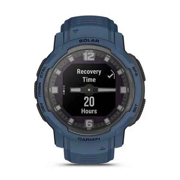 Годинник-навігатор Garmin Instinct Crossover Solar синій (010-02730-02) 00007648 фото