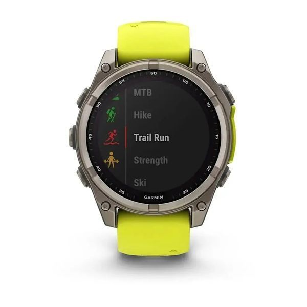 Ремешок Garmin fenix 8 QuickFit 20 мм Whitestone силиконовый (010-13391-01) 00008035 фото