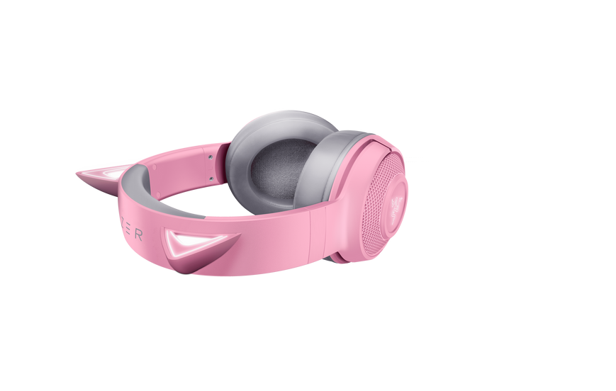 Ігрова гарнітура Razer Kraken BT Kitty Edition Quartz (RZ04-03520100-R3M1) 00000124 фото