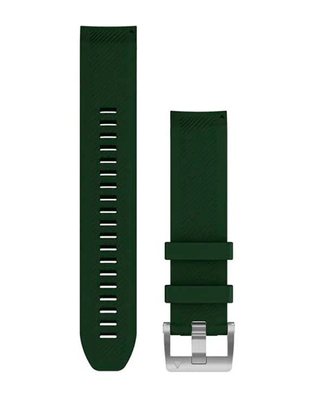 Ремінець Garmin MARQ QuickFit 22 мм Pine Green силіконовий 010-13008-01 00007484 фото