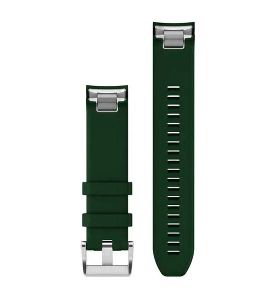 Ремінець Garmin MARQ QuickFit 22 мм Pine Green силіконовий 010-13008-01 00007484 фото