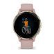 Спортивний годинник Garmin Venu 3S Dust Rose Soft Gold з силіконовим ремінцем (010-02785-03) 00007684 фото 7