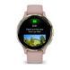 Спортивний годинник Garmin Venu 3S Dust Rose Soft Gold з силіконовим ремінцем (010-02785-03) 00007684 фото 2