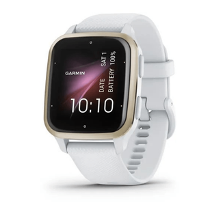 Смарт-часы Garmin Venu Sq 2 белые с кремово-золотистым безелем (010-02701-11) 00007635 фото