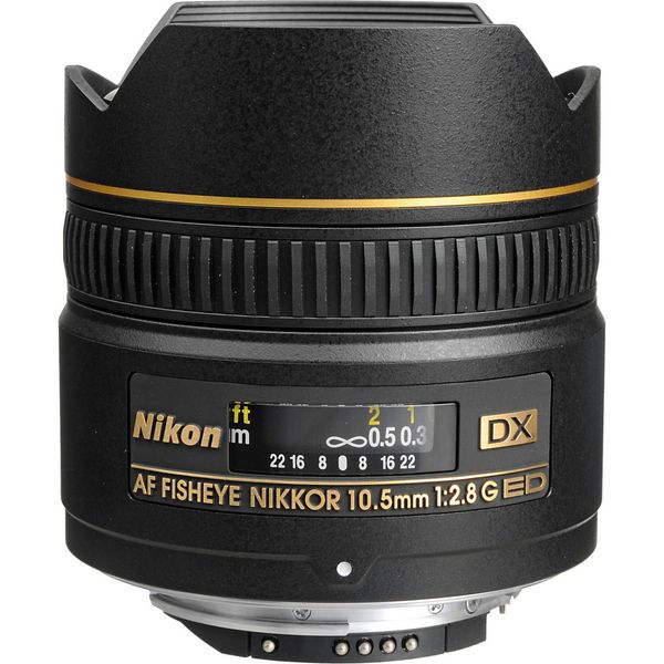 Объектив Nikon AF DX Fisheye-NIKKOR 10.5mm f/2.8G ED 00006035 фото