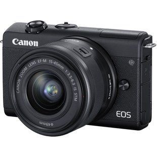 Беззеркальный фотоаппарат Canon EOS M200 Kit 15-45mm (Black) 00005786 фото