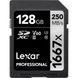 Карта пам'яті Lexar 128GB Professional 1667x UHS-II SDXC (2-pack) 00006423 фото 2