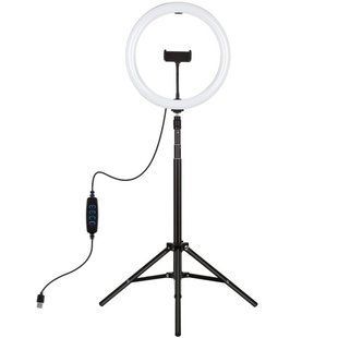 Кільцева USB LED лампа Puluz PKT3061B 11.8 "+ штатив 1.65 м 00007051 фото