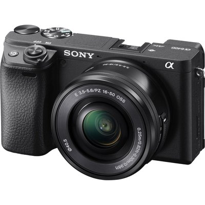 Фотоаппарат Sony Alpha A6400 kit (16-50mm) Black (ILCE6400LB.CEC) 00005687 фото