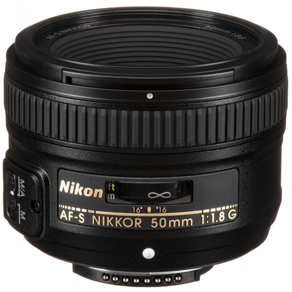 Объектив Nikon AF-S 50mm f/1.8G 00005887 фото