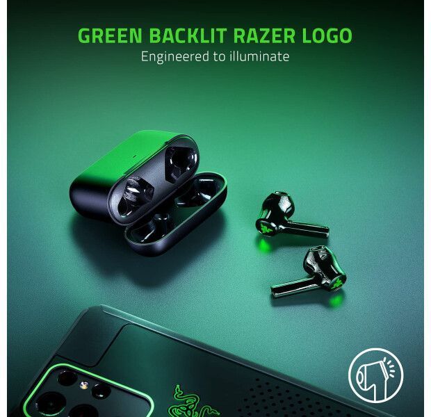 Наушники Razer Hammerhead True Wireless Pro Black (RZ12-03440100-R3G1) 00000113 фото