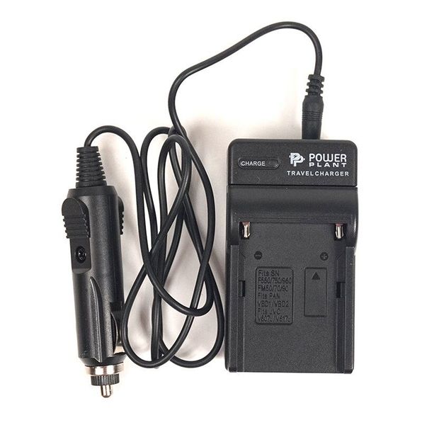 Зарядний пристрій PowerPlant Sony NP-FM50, NP-FM90, NP-F550, NP-F750, NP-F960, VBD1, V615, VM-BP1 00006299 фото