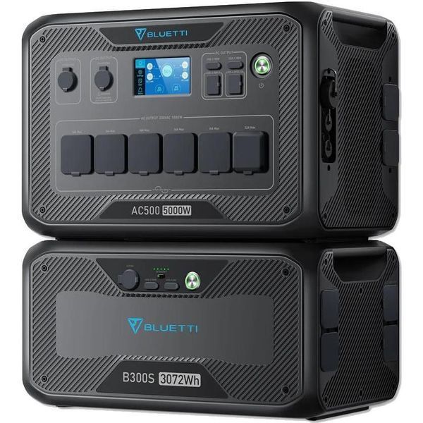 Комплект зарядної станції BLUETTI AC500 + B300S Home Battery Backup (PB931026) 00007778 фото