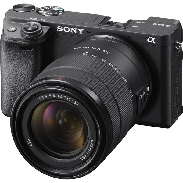 Фотоапарат Sony Alpha A6400 kit (18-135mm) Black (ILCE6400MB.CEC) 00005688 фото