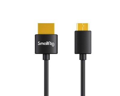 HDMI Кабель SmallRig Ultra Slim 4K HDMI Cable (C To A) 55cm (3041) 00007003 фото