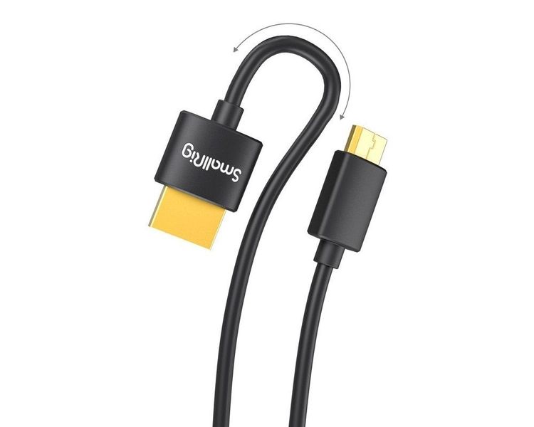 HDMI Кабель SmallRig Ultra Slim 4K HDMI Cable (C To A) 55cm (3041) 00007003 фото