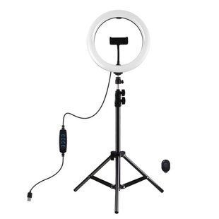 Кільцева USB LED лампа Puluz PKT3069B 10.2 "+ штатив 1.1 м 00007054 фото