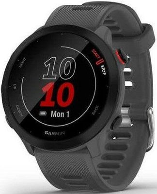 Годинник біговий Garmin Forerunner 55 Monterra Grey 010-02562-13 00007640 фото